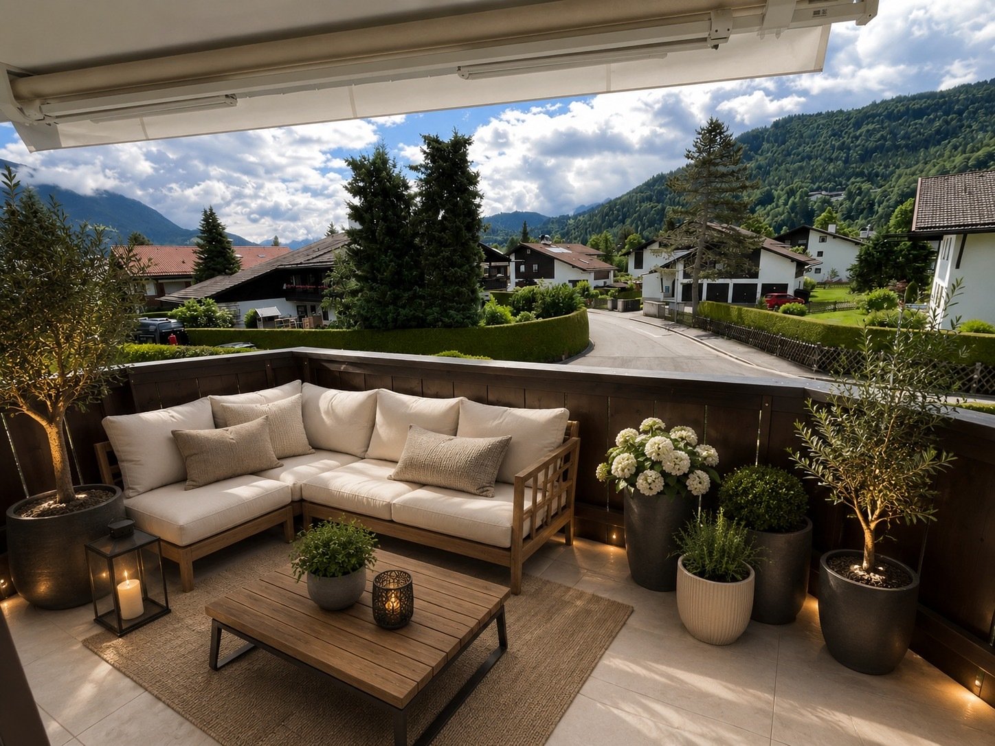Grosszügige, sonnige Wohnung in Traumlage mit wunderschönem Bergblick in Garmisch 