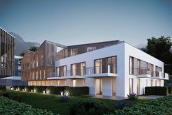 Süd-Westansicht Apartmenthaus Süd-Westansicht Apartmenthaus