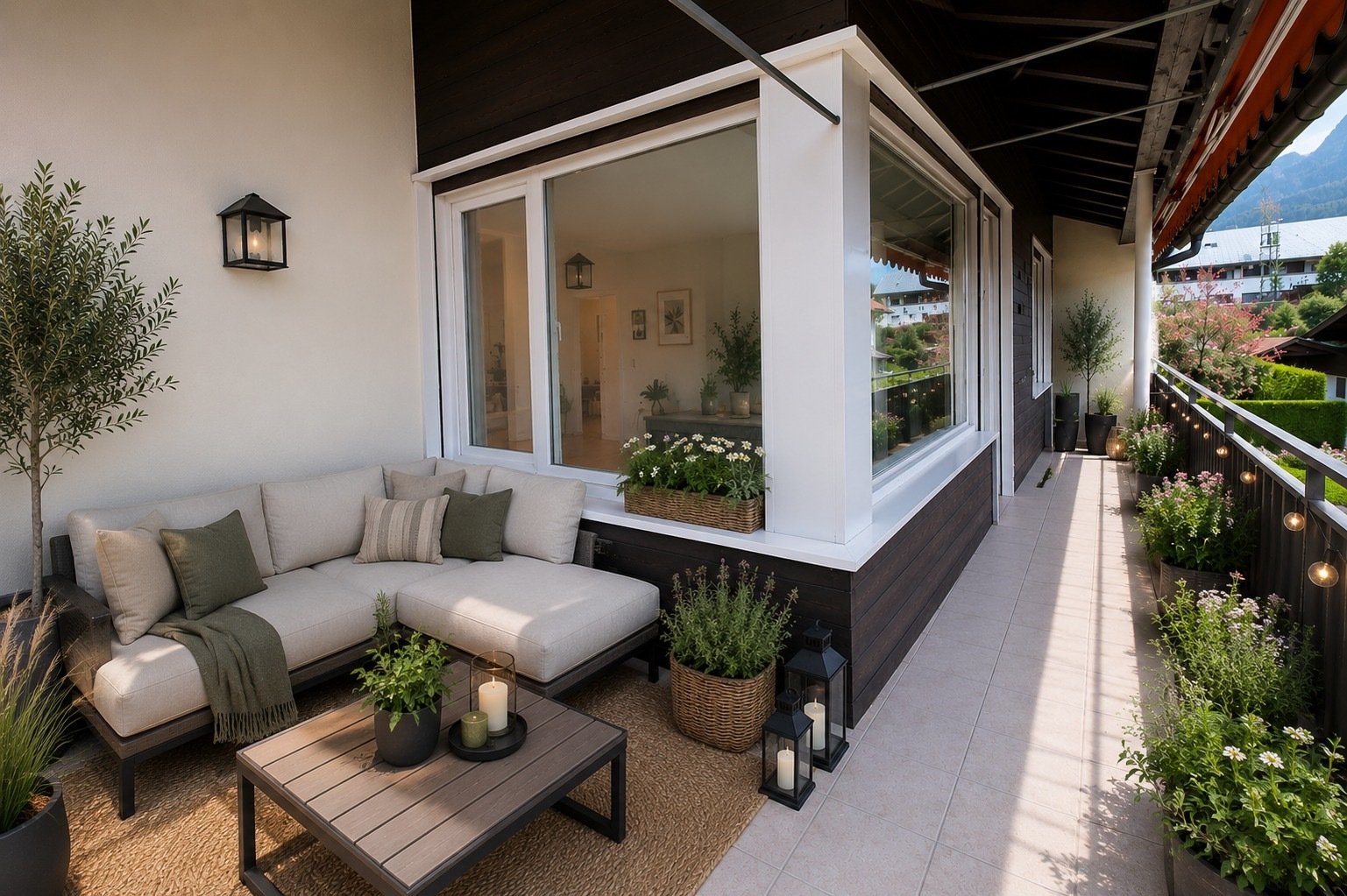Balkon Einrichtung mit KI Balkon Einrichtung mit KI